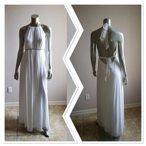 White casual Maxi dress‼️